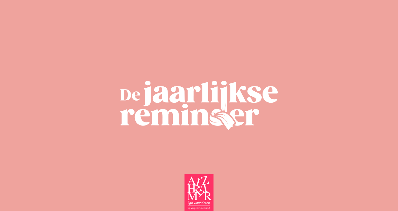 Jaarlijkse Reminder Logo and Print