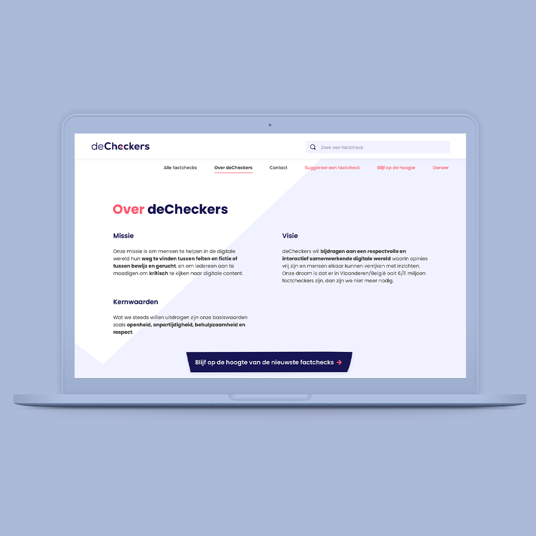 deCheckers branding