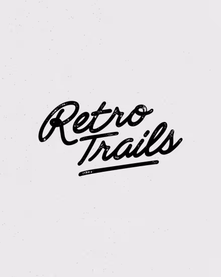 Logo design for Retro Trails Transport