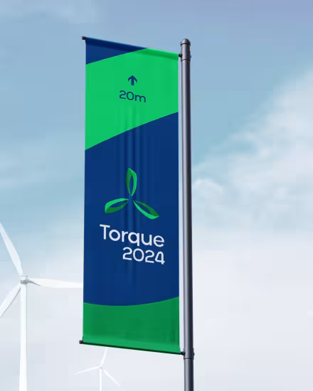 Logo design and visual identity for Torque