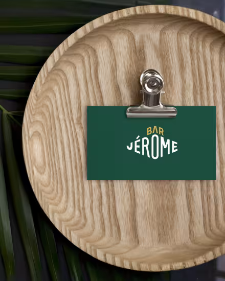 Bar Jerome Logo design