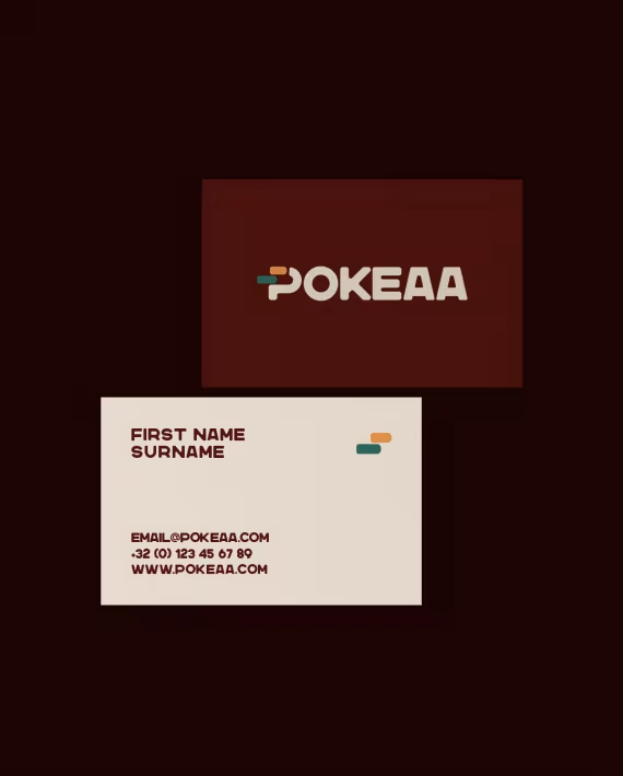 Business cards Pokeaa