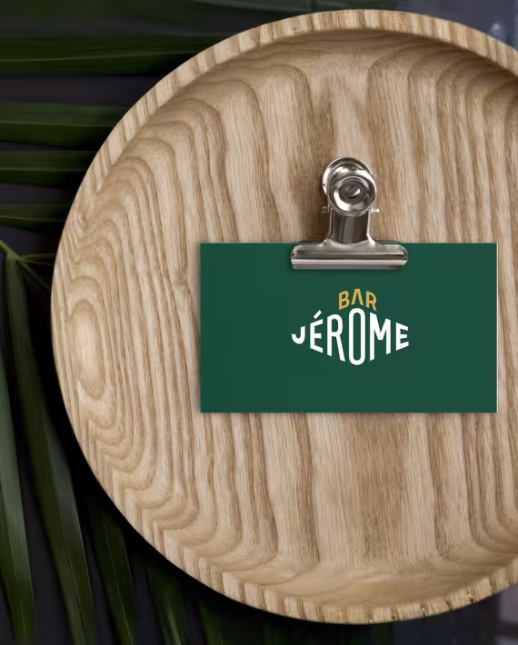 Bar Jerome Logo design
