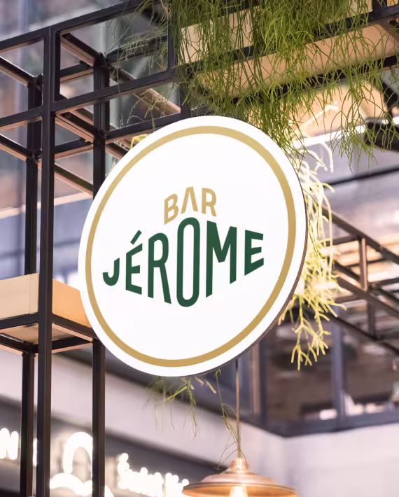Bar Jerome Logo design