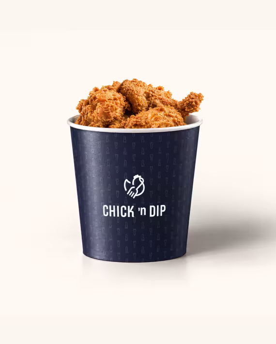 Chick 'n Dip Logo design